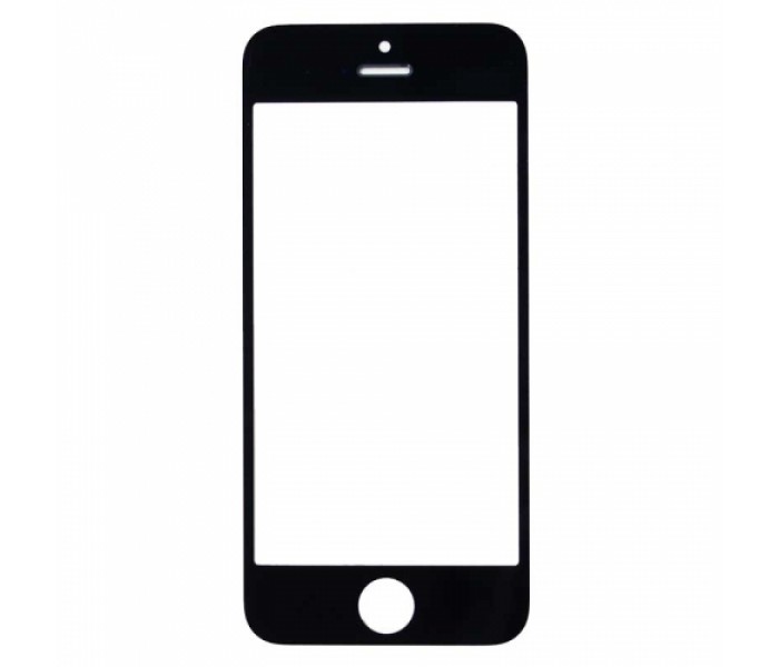 iPhone 5 5C 5S Screen Glass Lens Replacement (Black)